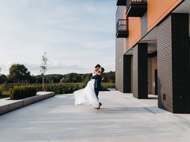 wedding day in hotel Vitality