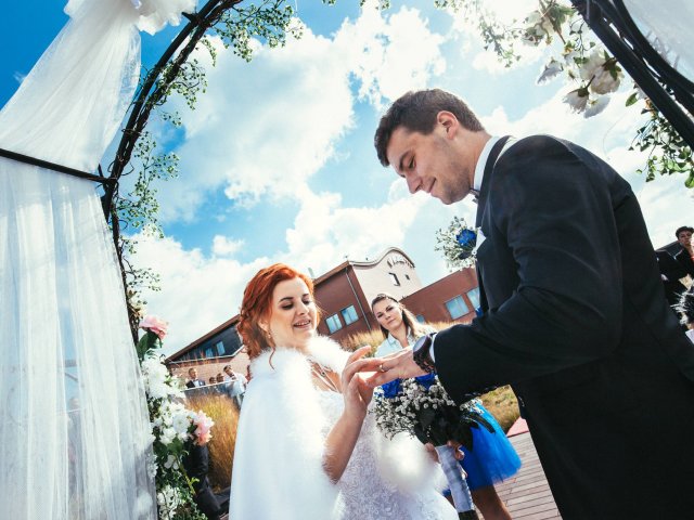 wedding day in hotel Vitality